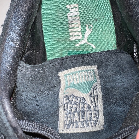PUMA x ALIFE - Black/Amazon - Suede Classic - Low Top Sneaker - Distressed Suede - Picture 9 of 11
